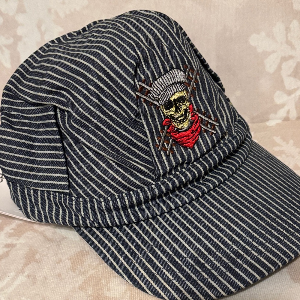 Off The Rails Train Engineer Railroad Hat/Cap B/002